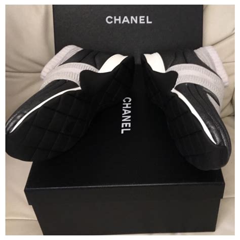 mens chanel socks|Chanel sock sneakers.